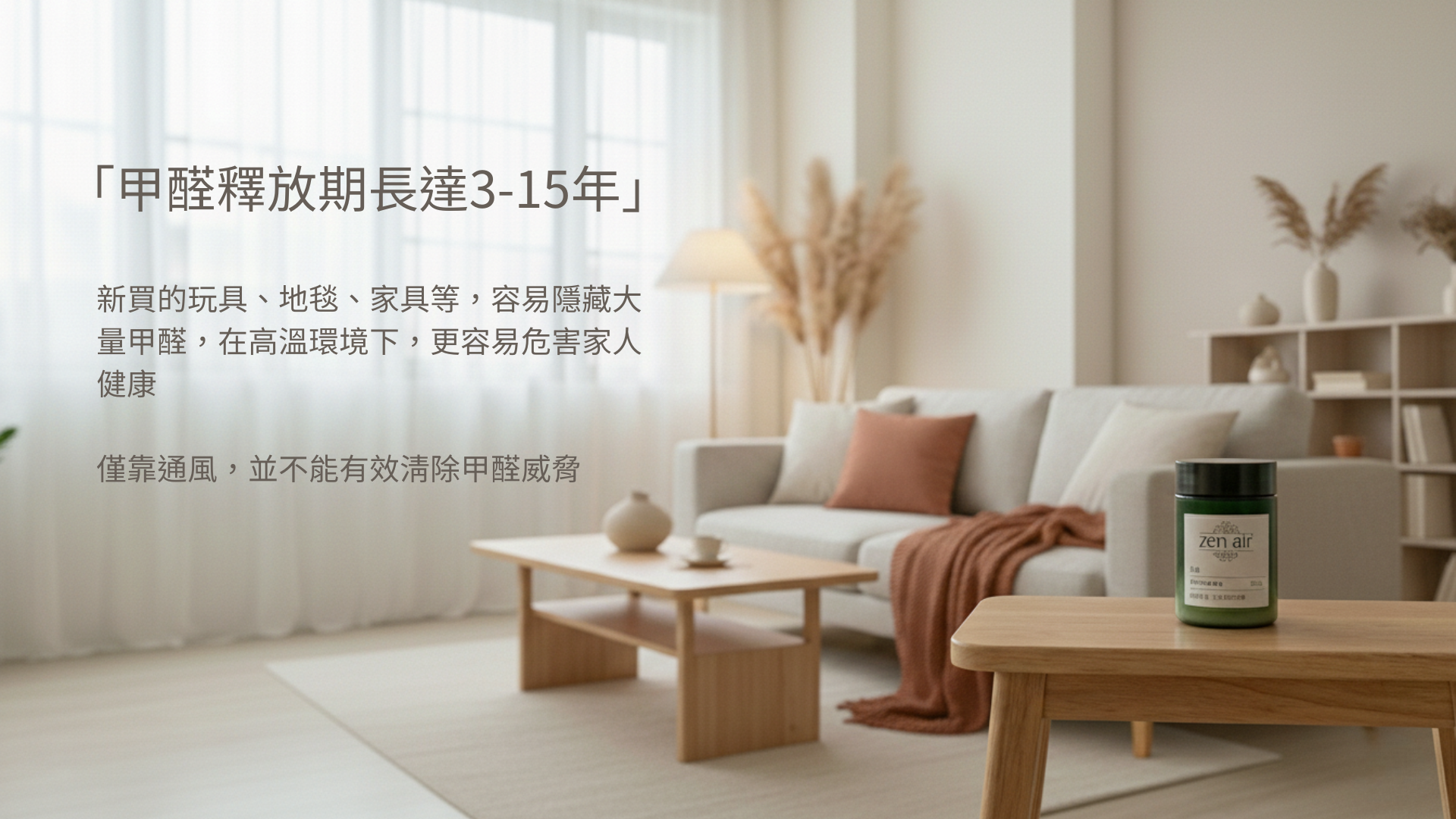 Zen Air 淨界 除甲醛除味凝膠